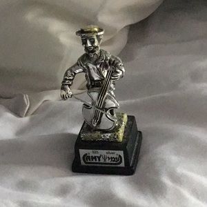 925 Silver musician on Basel